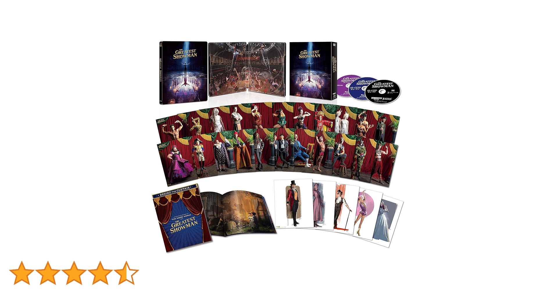 グレイテスト・ショーマン 日本限定コレクターズBOX 4K ULTRA HD+… Amazon.co.jp: グレイテスト・ショーマン 日本限定コレクターズBOX (3